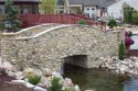 Fieldstone foot bridge